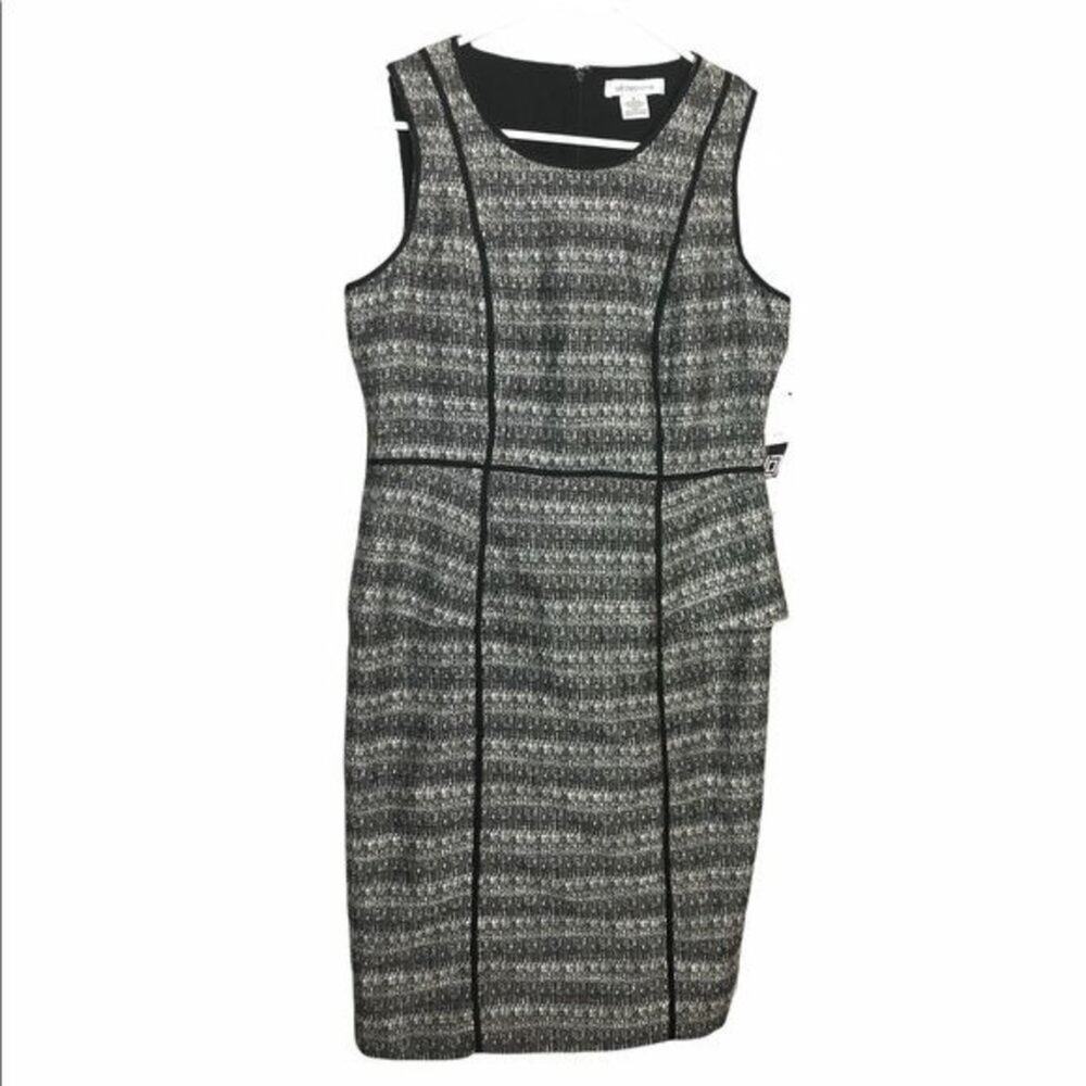 Liz Claiborne Women's V-front Sheath Dress Sz 8 NWT